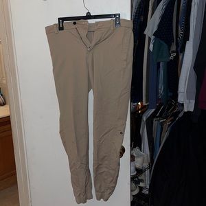 Medium Lulu Lemon Khaki joggers